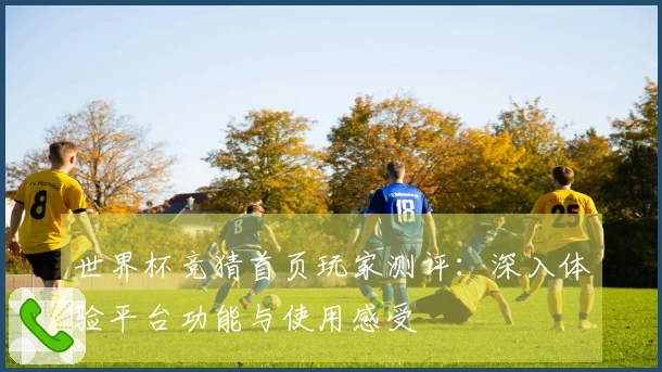 世界杯竞猜首页玩家测评：深入体验平台功能与使用感受