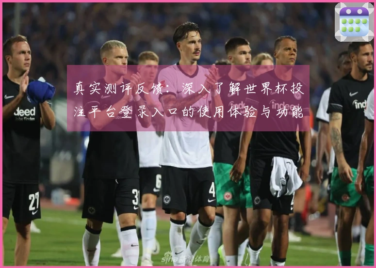 真实测评反馈：深入了解世界杯投注平台登录入口的使用体验与功能优势